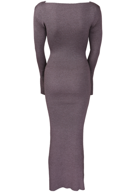 Anikka - Duga trikotažna haljina (100% pamuk)