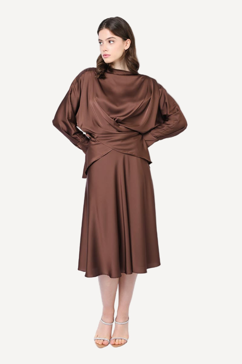 Amaya Bluza na Preklop sa Rukavima