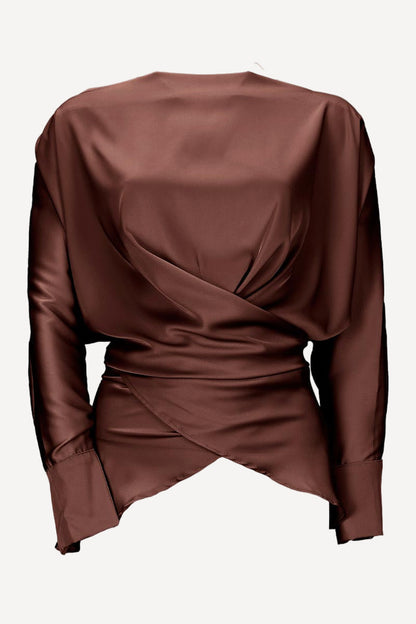 Amaya Bluza na Preklop sa Rukavima