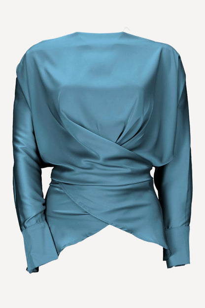 Amaya Bluza na Preklop sa Rukavima